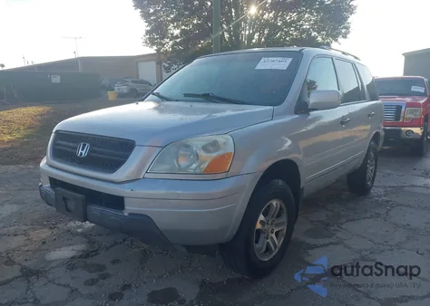 2003 Honda Pilot Ex из США, поврежденный, VIN 2HKYF18453H573000